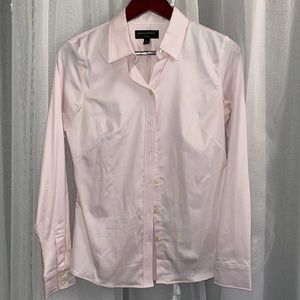 Banana Republic Light Pink Non Iron Dress Shirt